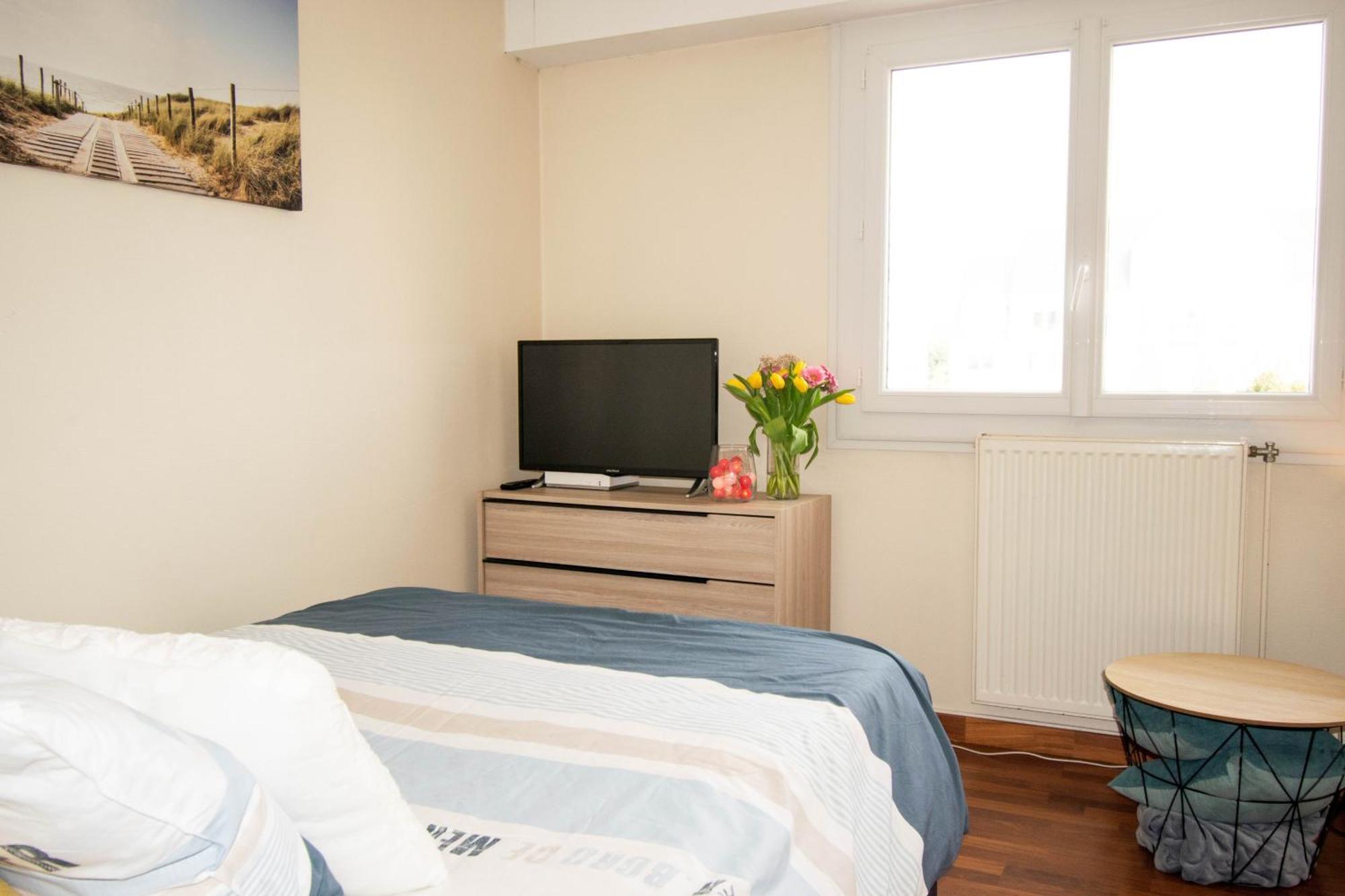 Grand Studio Avec Parking A 10 Minutes Des Plages Lorient Luaran gambar