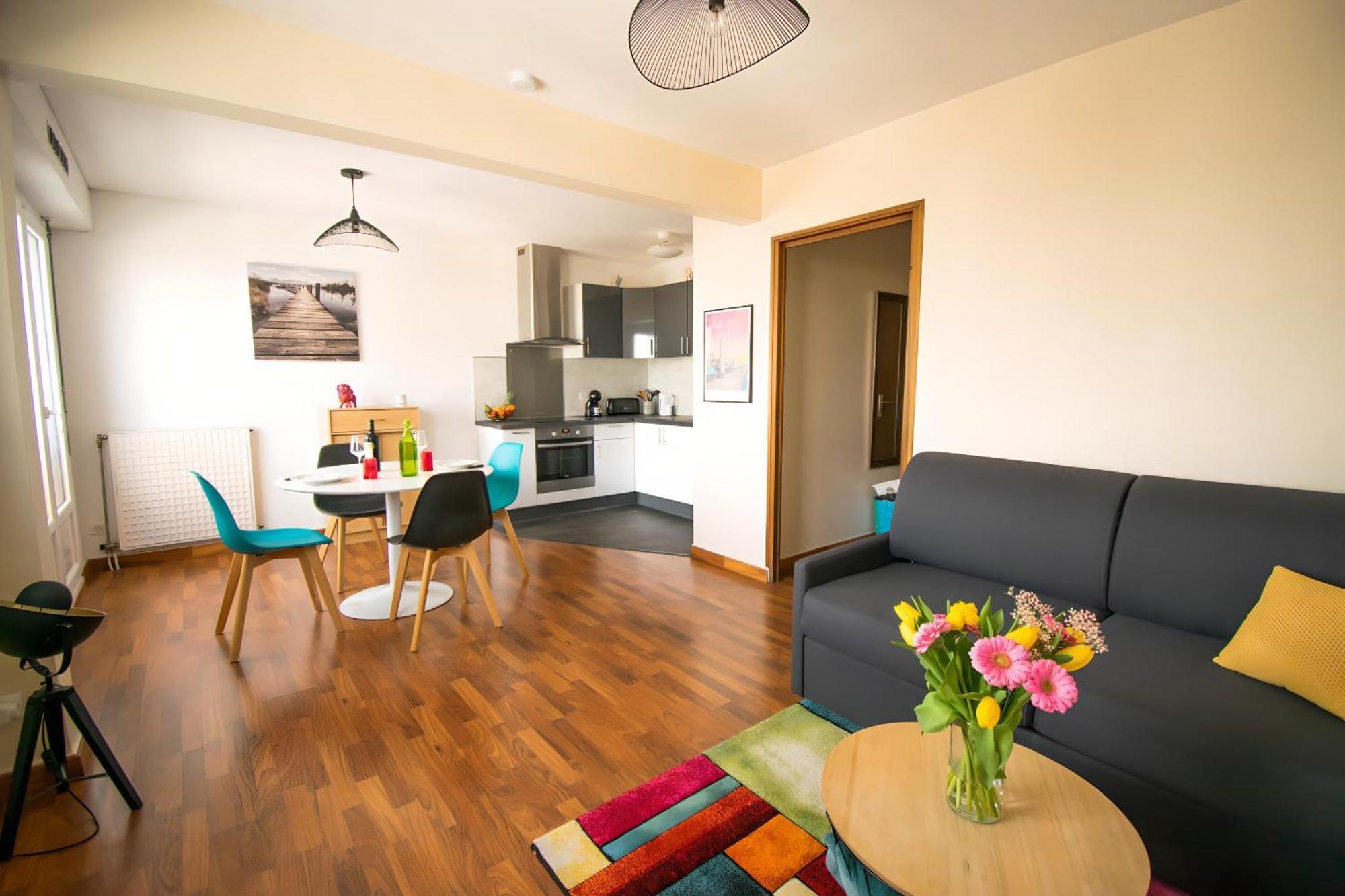 Grand Studio Avec Parking A 10 Minutes Des Plages Lorient Luaran gambar